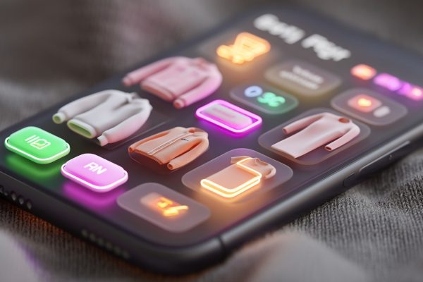 Неон в цифровом ритейле: как приложения упрощают визуальный стиль