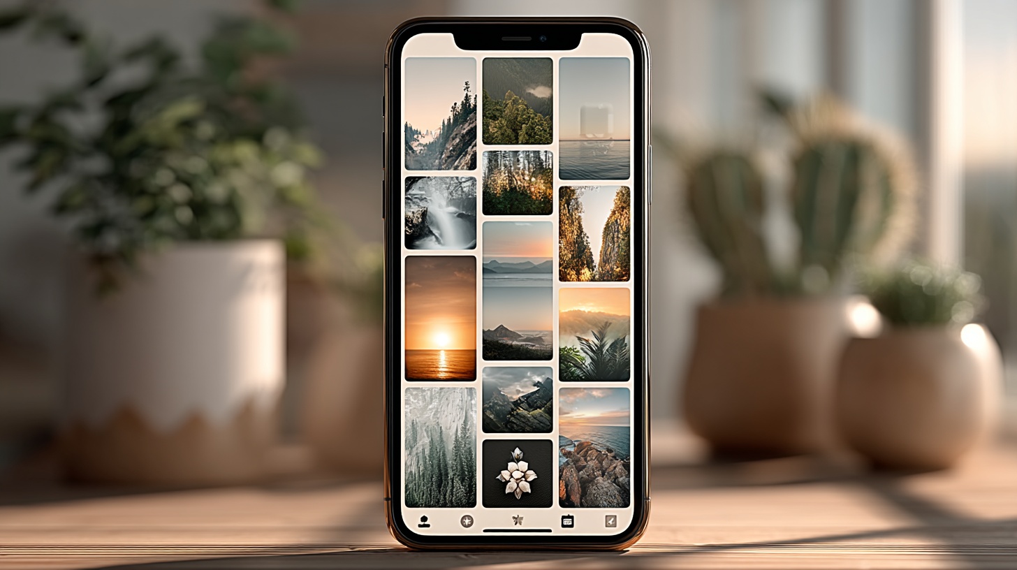 Photography portfolio app